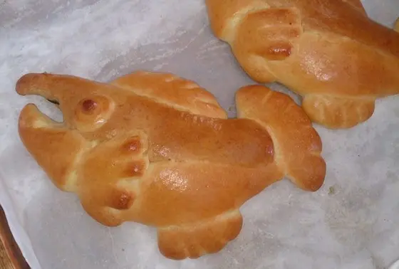 鮭のパン？