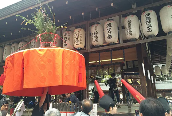 京の三大奇祭「やすらい祭」