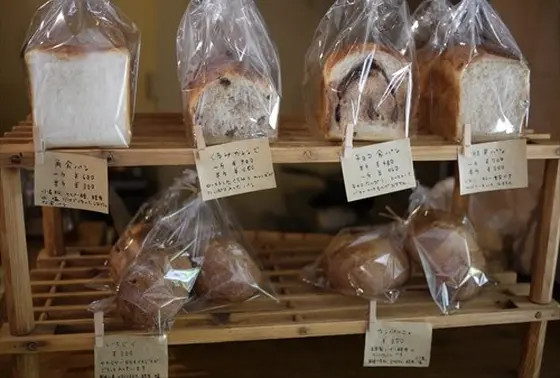 天然酵母、国産小麦を使ったパン