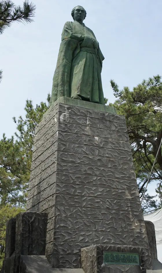 龍馬の銅像