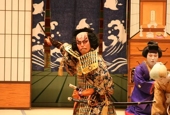 横仙歌舞伎の公演