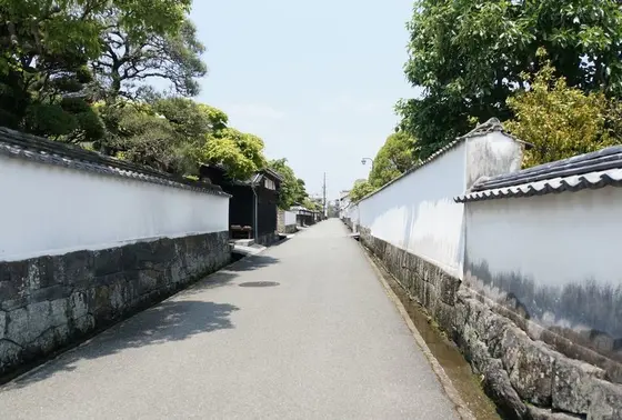 城下町の街並み