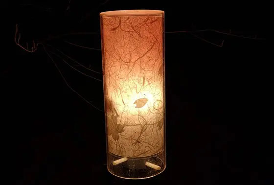 桜の灯籠
