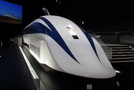 世界最高速車両展示「超伝導リニアMLX01-1」