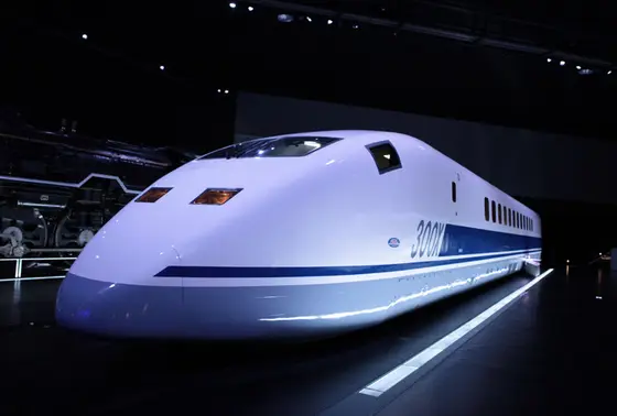 世界最高速車両展示「955型新幹線試験電車300X」