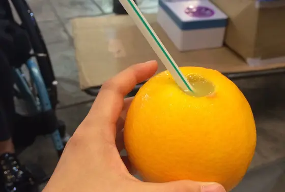 このオレンジジュースは忘れられない！