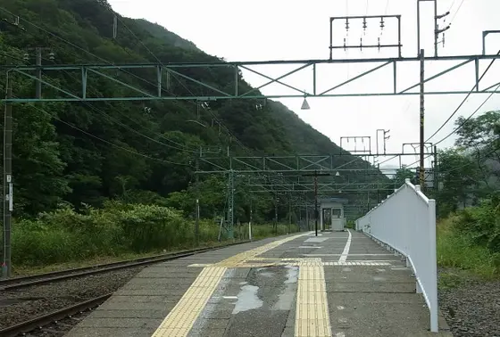 土合駅（上り線ホーム）