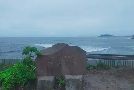 江ノ島が見れます