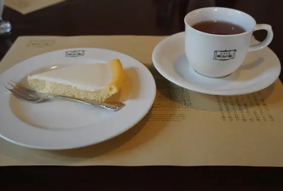 チーズケーキ&紅茶