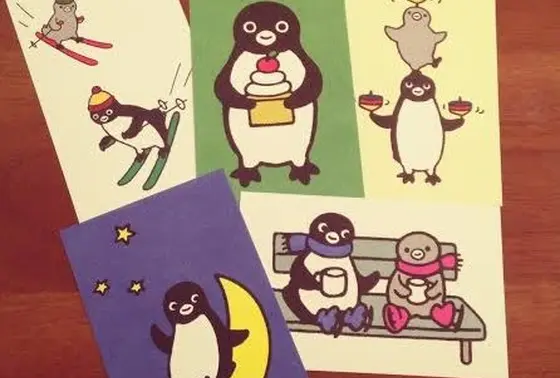 suicaペンギンのポストカード