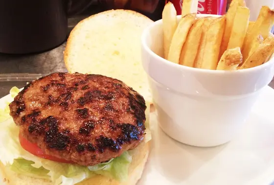 絶品ハンバーガー