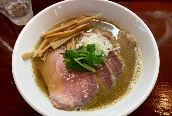 煮干しらー麺 チャーシュー増し
