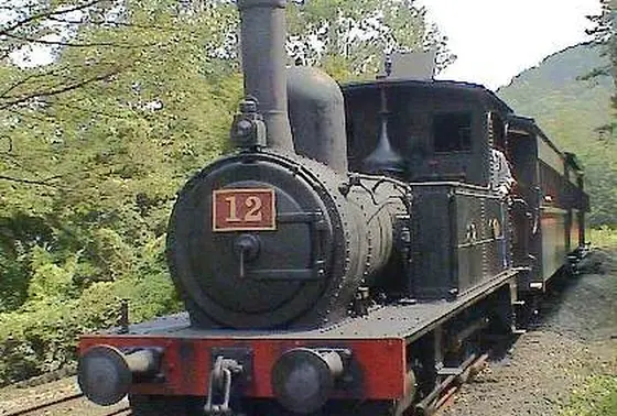 蒸気機関車12号・三等客車