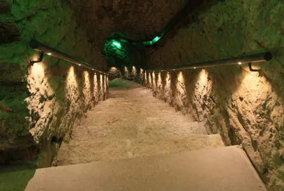 17世紀の地下通路