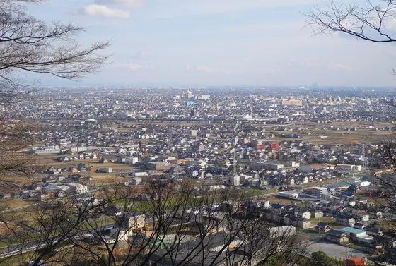 岐阜や名古屋方面の眺め