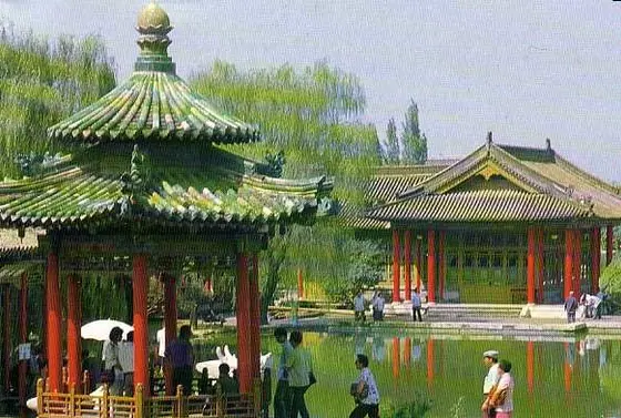 美しい中国庭園