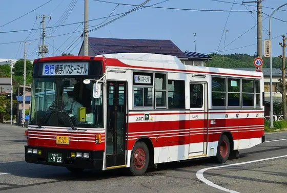 角館駅から直行バスあります！