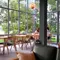 江津湖のほとりで、自然を見ながらくつろげるカフェ♪