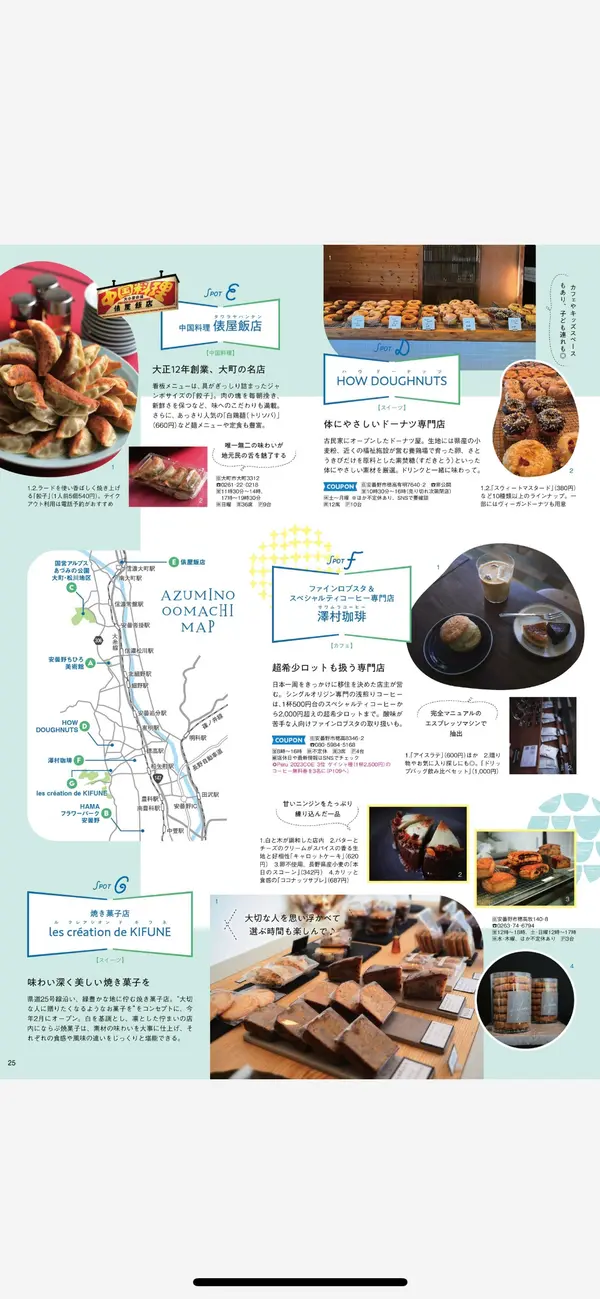 スポット内のおすすめ