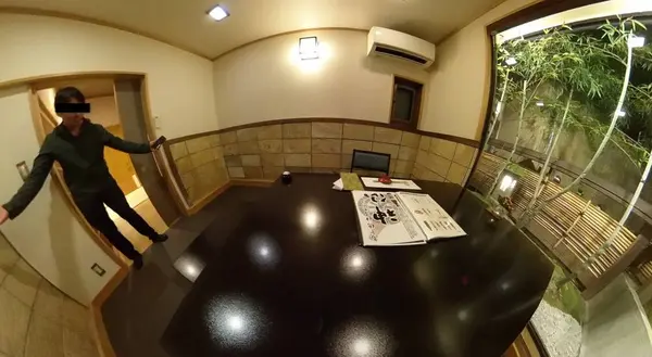 神仙 夕食部屋(離れの個室) 360度写真
