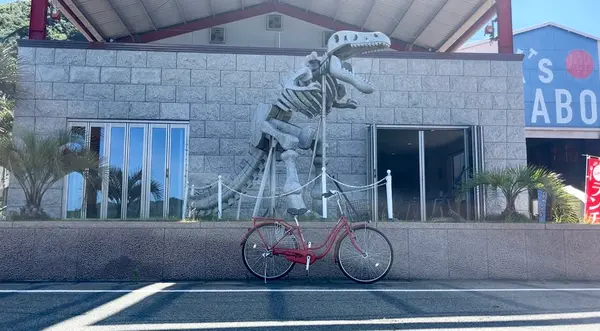 レンタルした自転車