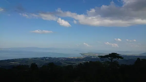 琵琶湖の見える丘