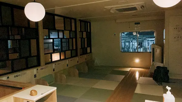 横になれるの嬉しい✨