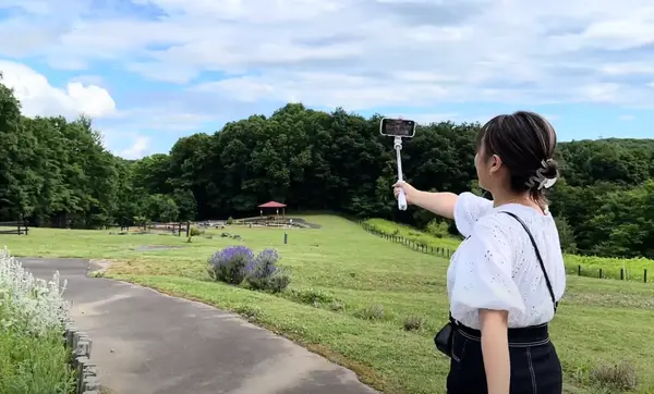 ランチの後は園内をおさんぽ