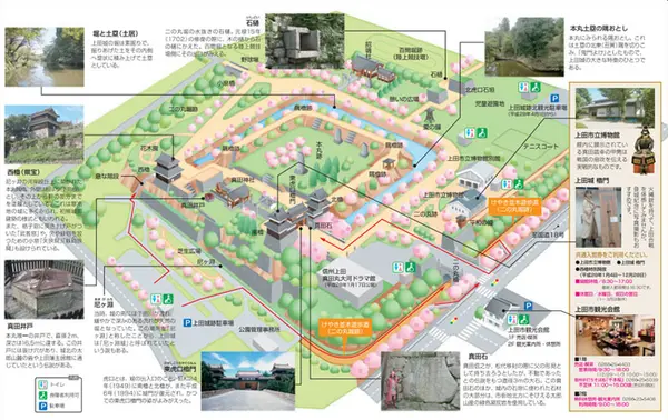 上田城MAP