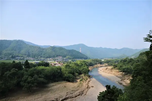 由良川を一望