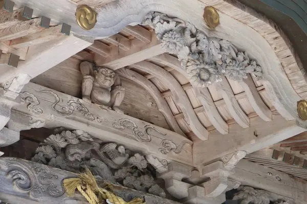 Beautiful wood carving