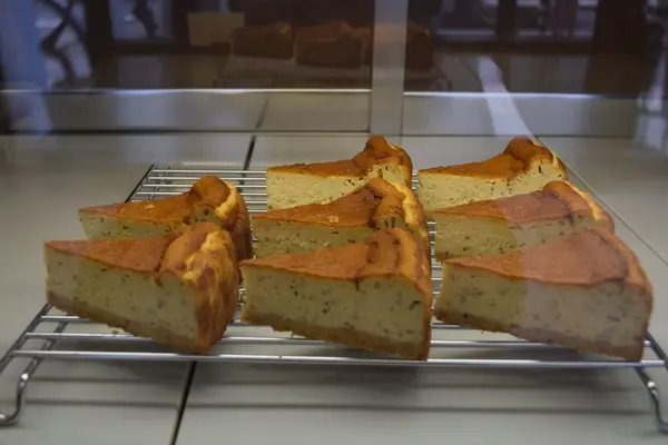 ロイヤルミルクティのベイクドチーズケーキ