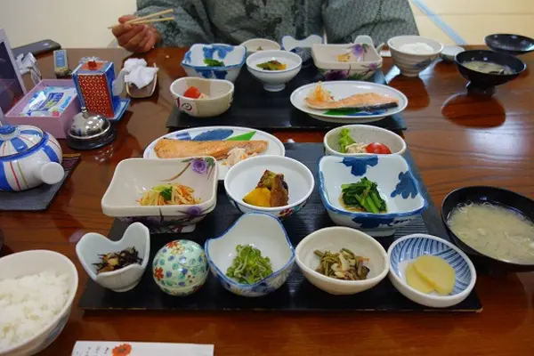 朝食も豪華