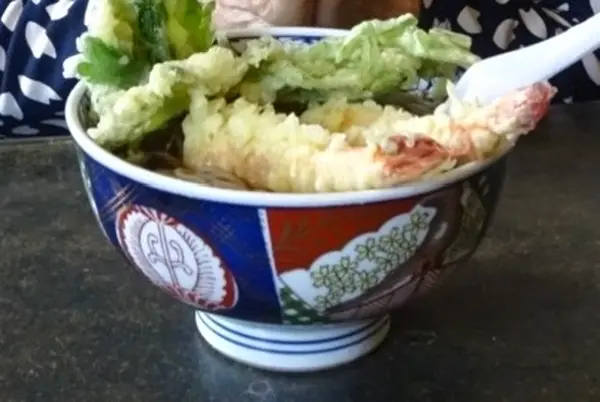 天ぷらそば