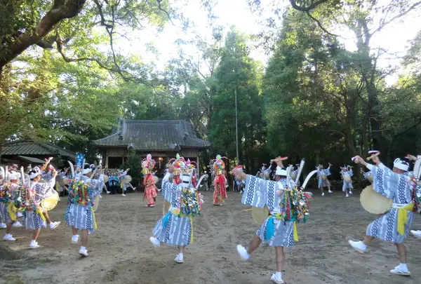 竹屋神社の豊祭（中山田太鼓踊り）の写真・動画_image_235808