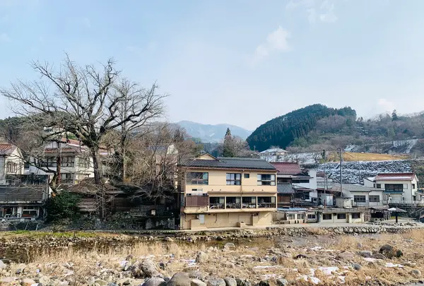 奥津温泉 足湯の写真・動画_image_486970