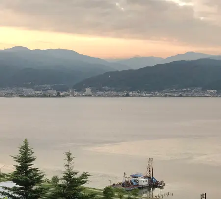 諏訪湖SA (上り)の写真・動画_image_524903