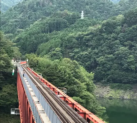 奥大井湖上駅の写真・動画_image_539754