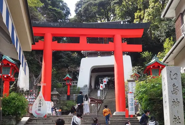江島神社 辺津宮の写真・動画_image_594576