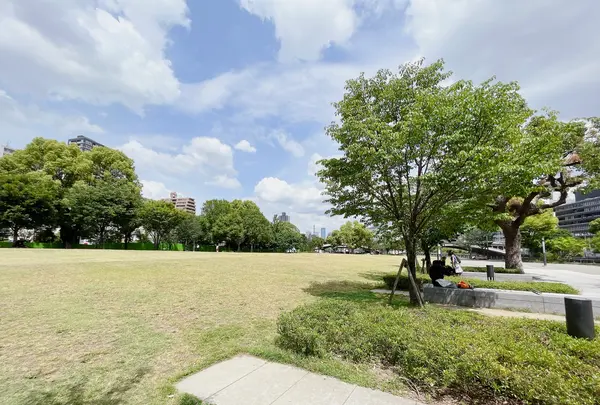 中之島公園 芝生広場の写真・動画_image_1368951