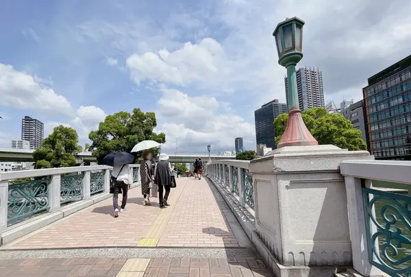 中之島公園 ばらぞの橋の写真・動画_image_1368958