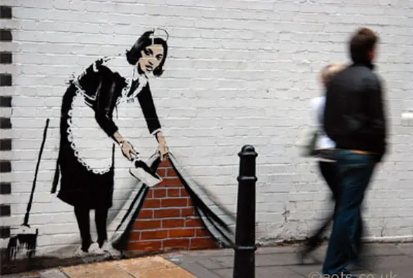 Banksy "French Maid"