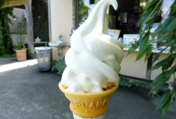 平泉寺のソフトクリーム屋さん