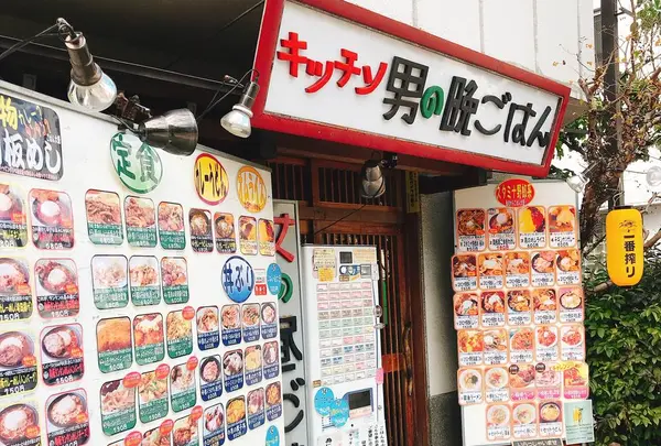 キッチン男の晩ごはん 女の昼ごはんの写真・動画_image_523496