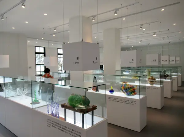 玻璃工芸博物館展示