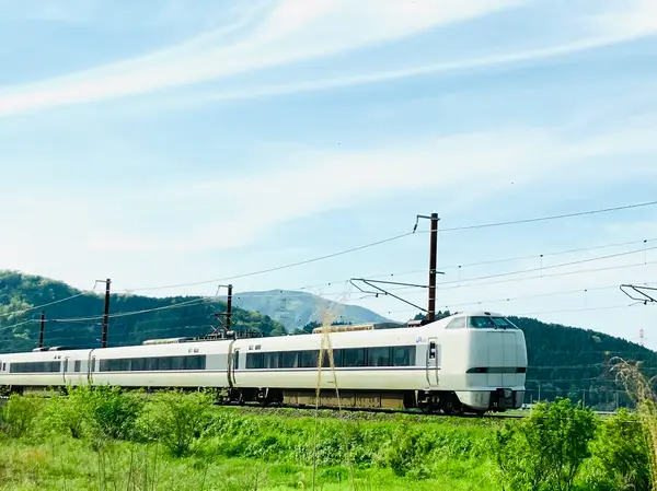 JRの線路がすぐそばに