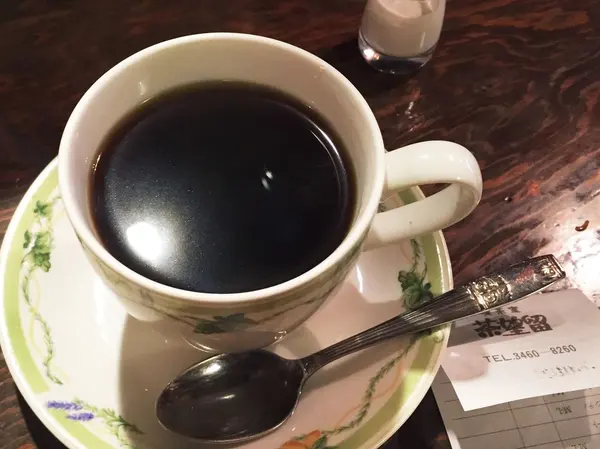サイフォン式のコーヒー