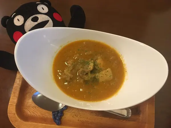 ブルブルチキンカレーだモン☆