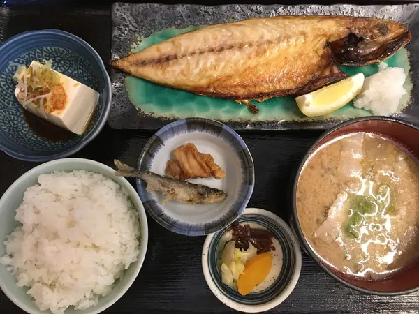 焼き魚定食(サバ) ￥950