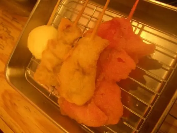 串カツと天ぷら
